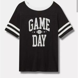 Torrid Game Day Relaxed Fit Vintage Slub Tee